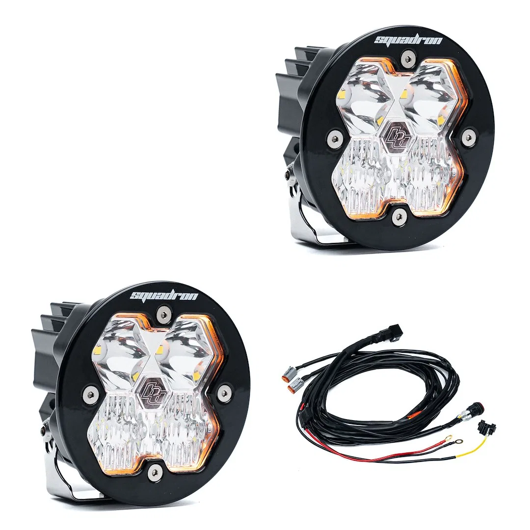 58-7803-2 – BAJA DESIGN Driving/ Fog Light, LED Bulb Round 30 Watt Bulbs Amp Draw 2.2 AMP At 13.8 Volt 12 To 32 Volt ...